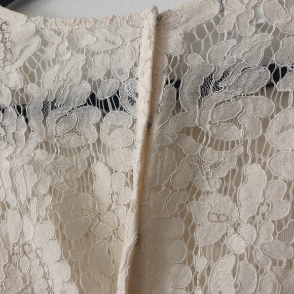 BHLDN Anthropologie Jenny yoo Cleo lace crop top - Picture 5 of 6